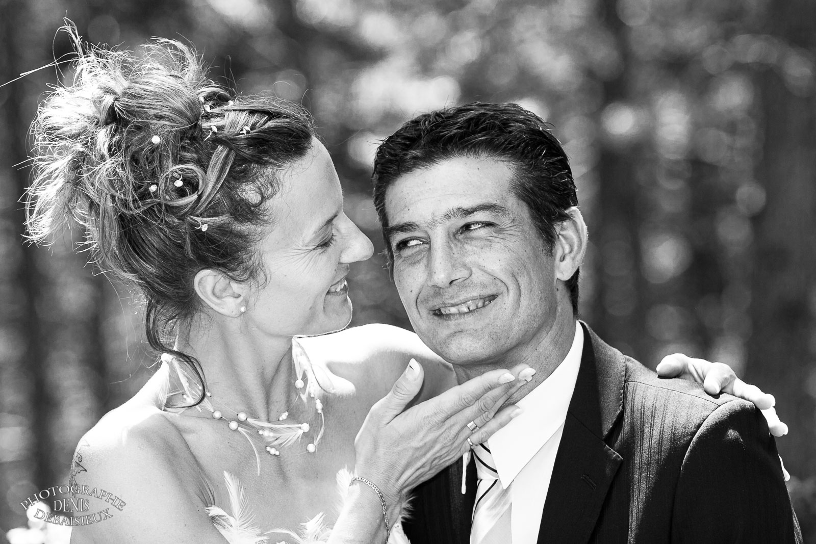 Photo mariage : couple à Mirmande