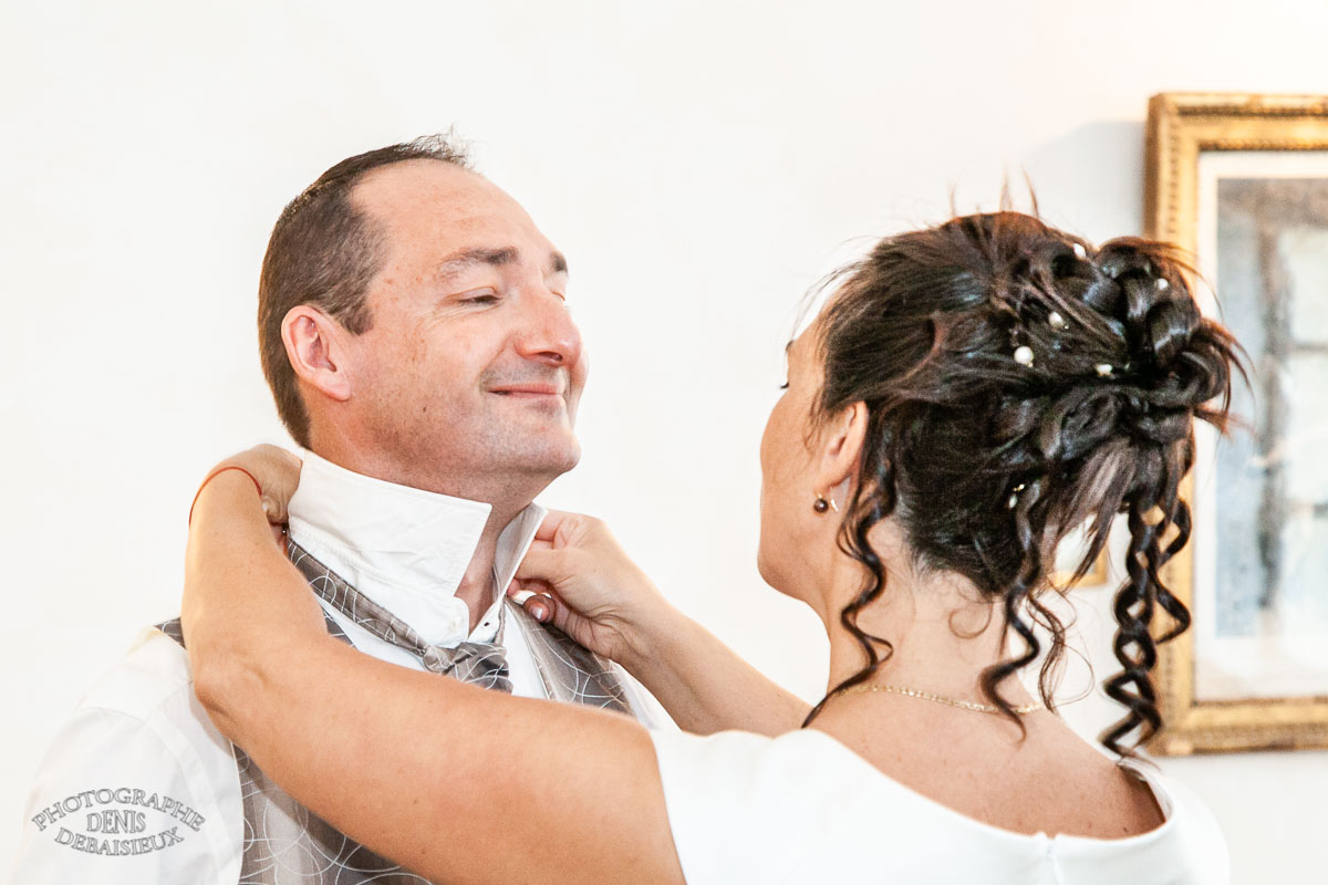 Mariage à Grignan sous la pluie