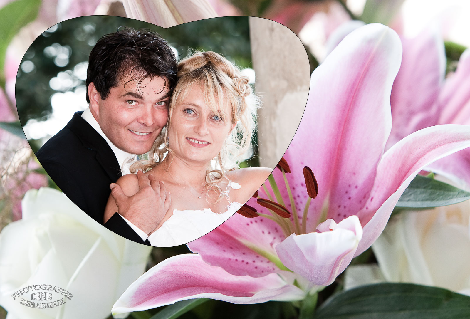 Mise en page livre photo mariage