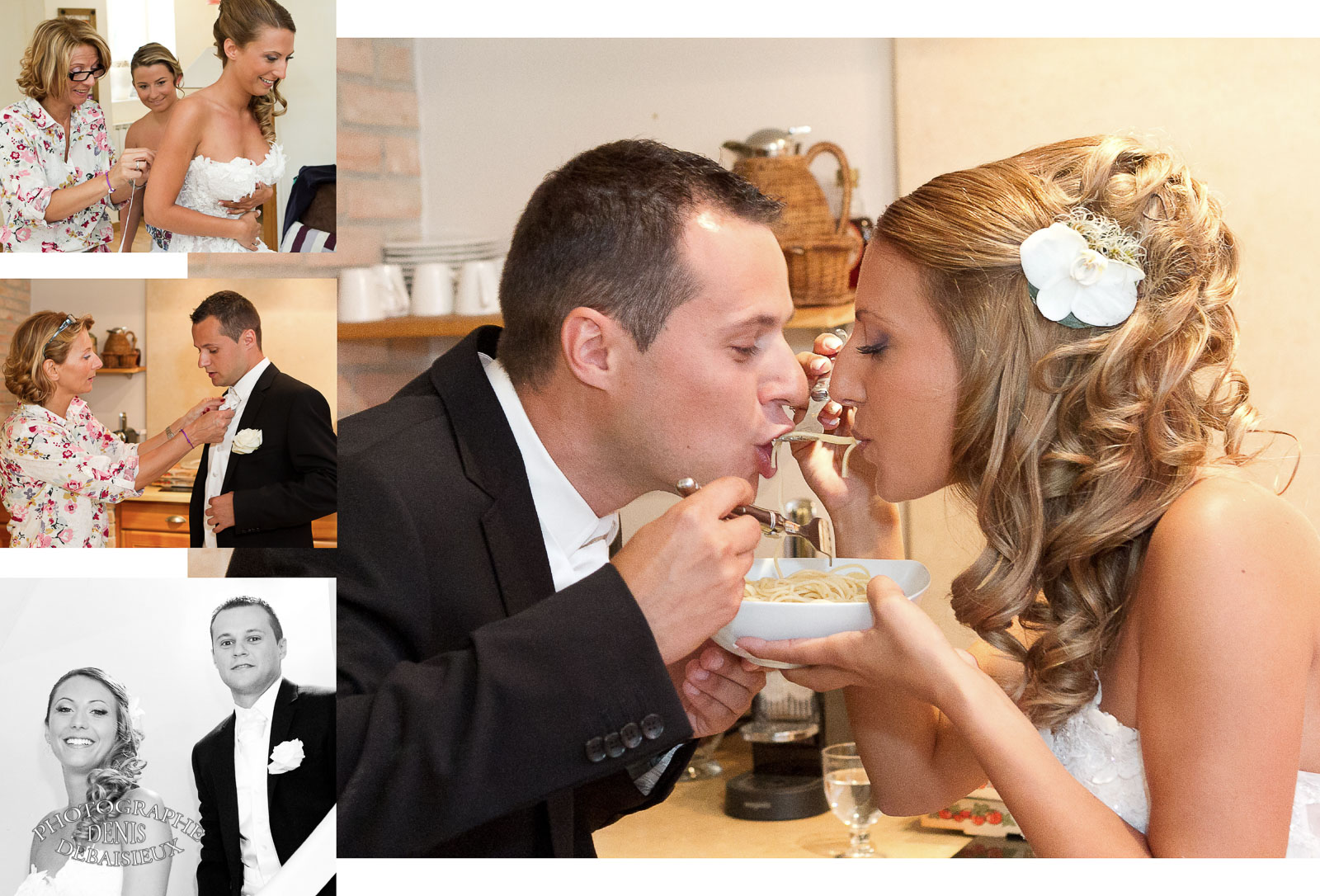 Mise en page livre photo mariage