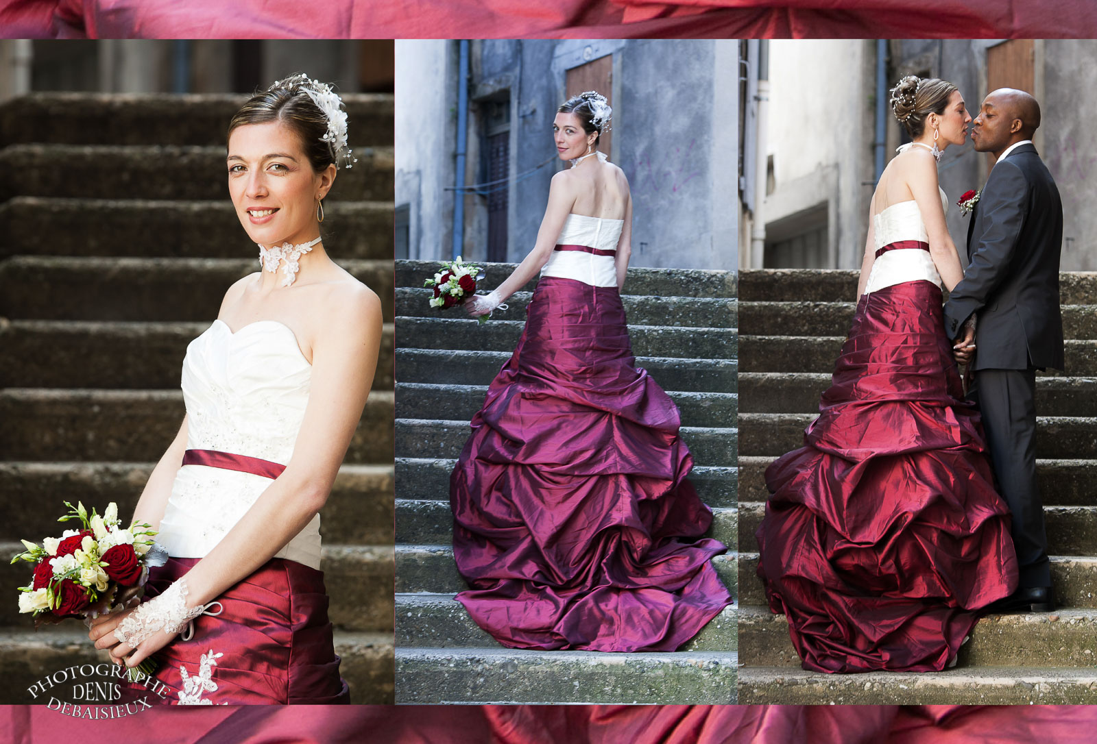 Mise en page livre photo mariage