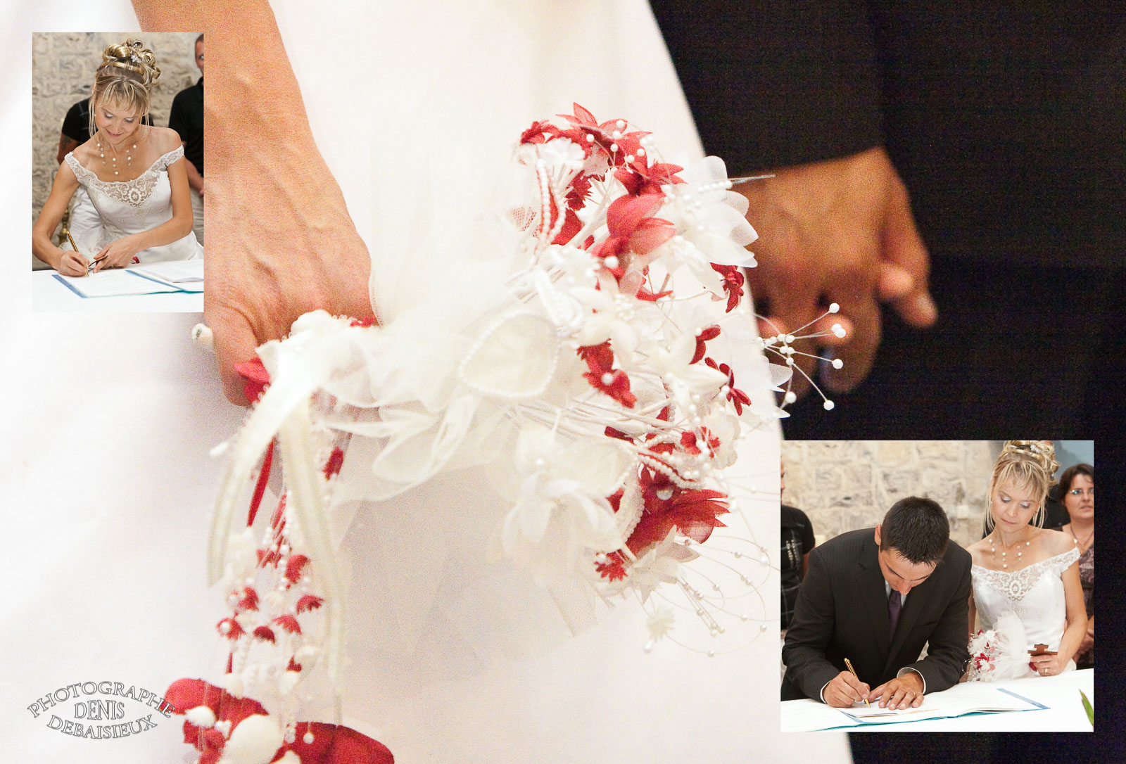 Mise en page livre photo mariage