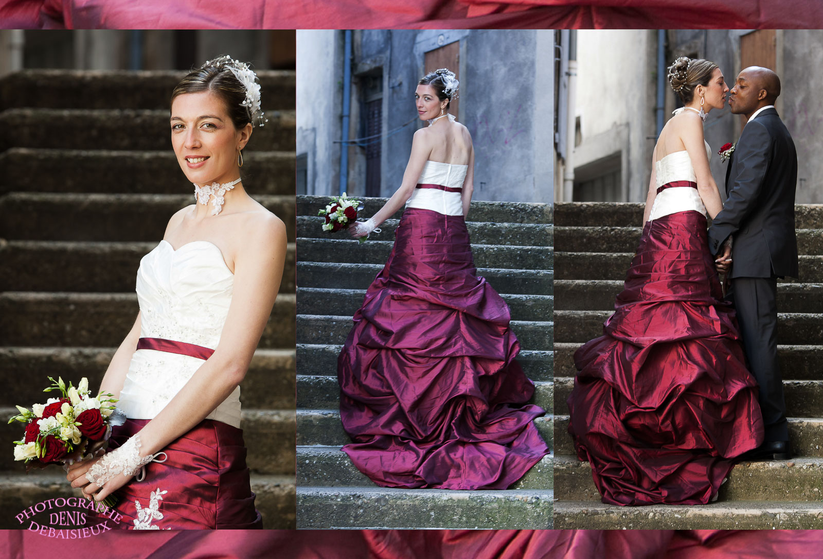 Mise en page livre photo mariage