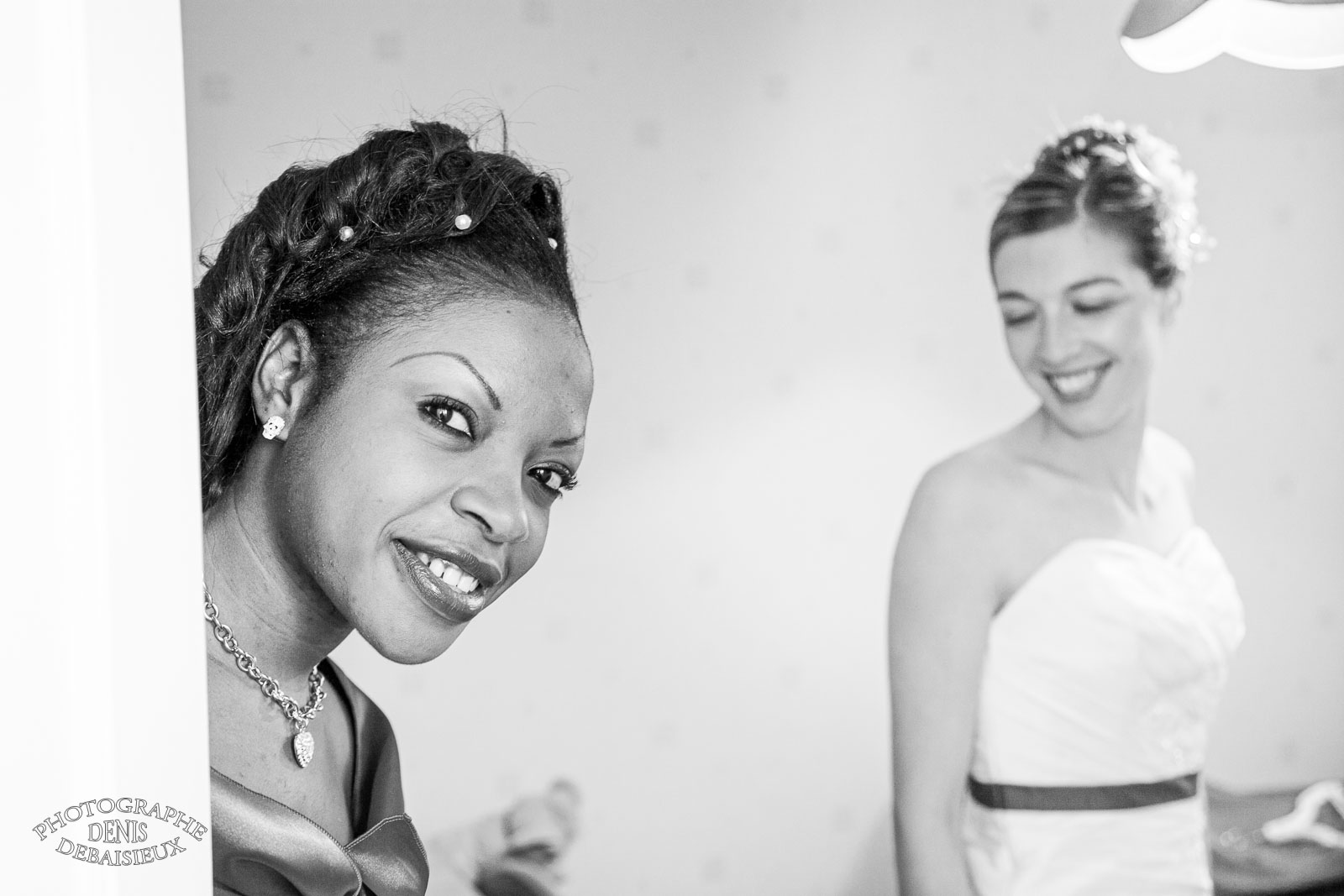 Habillage de la mariée